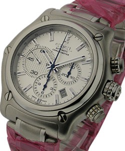 1911 BTR Chronograph in Steel Steel on Bracelet with Silver Dial