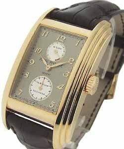 10 Day Tourbillon 5101R 18KT Rose Gold on Strap with Two-tone silvery gold dial 