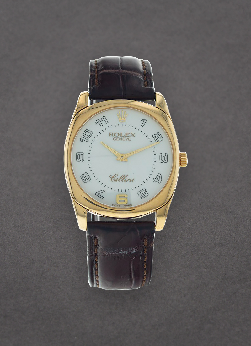 Rolex Unworn Cellini Danaos in Yellow Gold