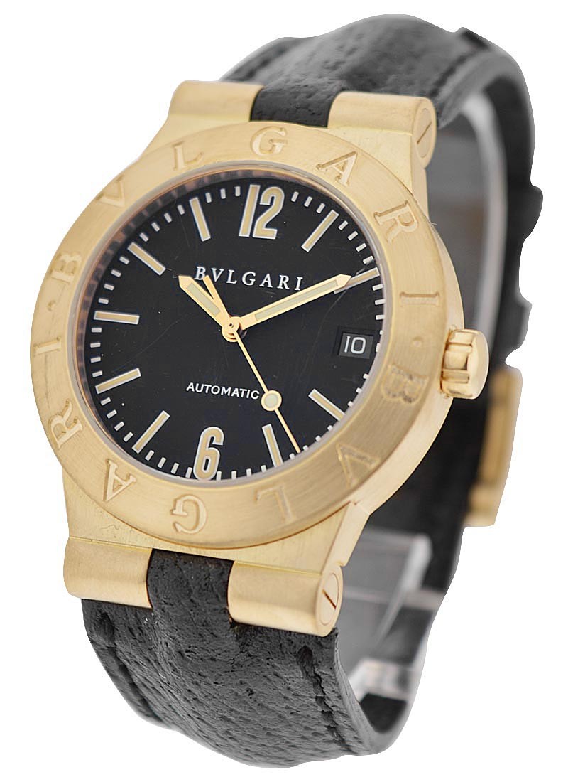 LCV35GLD/SLN Bvlgari Diagono 35mm Yellow Gold | Essential Watches