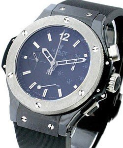 Split Second Ice Bang - 44mm Big Bang Ceramic Case - Tungston Bezel - Black Dial
