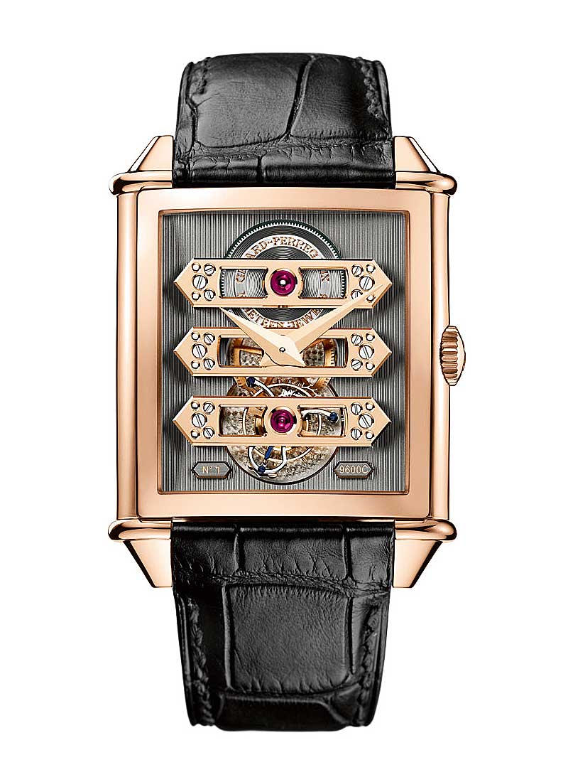 Girard Perregaux Haute Horlogerie Vintage 1945 XXL Tourbillon in Rose Gold