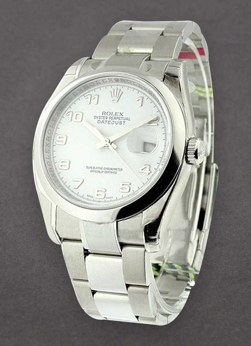 Rolex Unworn Datejust 36mm in Steel with Domed Bezel