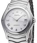 Classic Wave Automatic Steel on Bracelet with Silver Dial