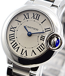 Ballon Bleu in Steel on Steel Bracelet with Silver Dial
