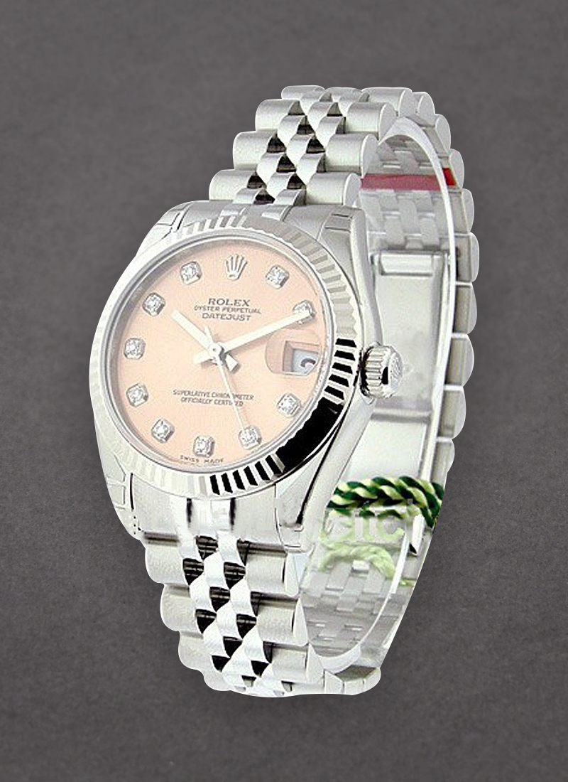 Rolex Unworn Datejust in Steel with Fluted Bezel