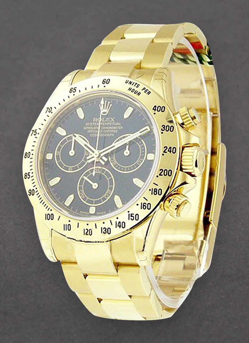 Rolex Unworn Daytona 40mm in Yellow Gold