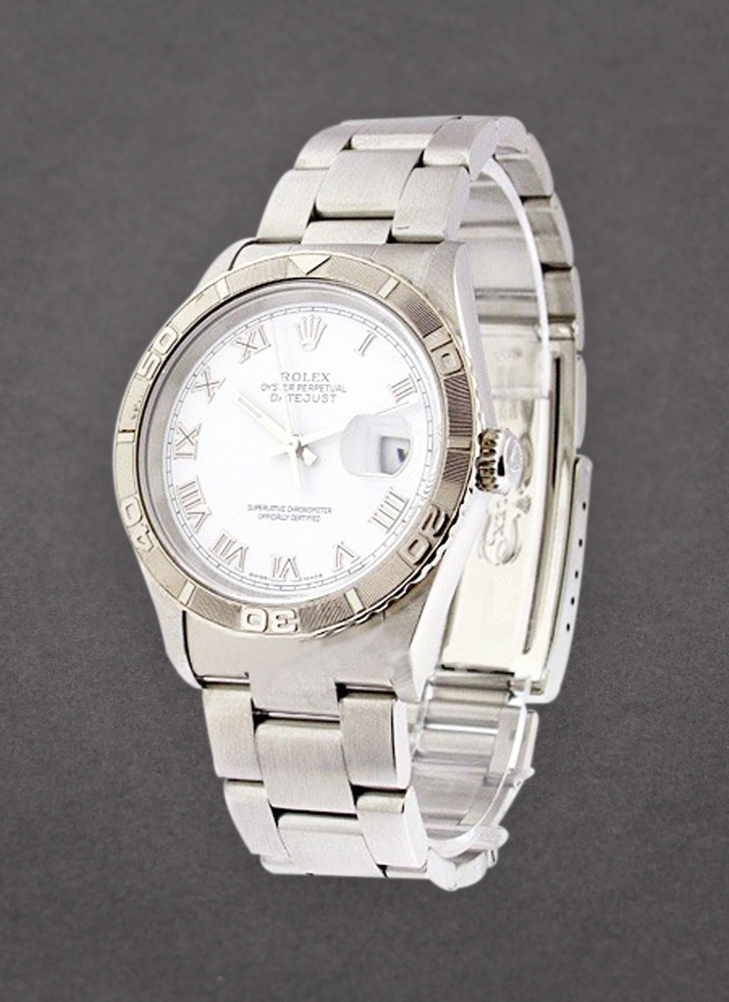 Pre-Owned Rolex Datejust 36mm in Steel with Turn-O-Graph Bezel