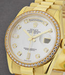 Day-Date - President - 36mm - Yellow Gold - Diamonds Bezel on Yg President Bracelet - MOP Diamond Dial