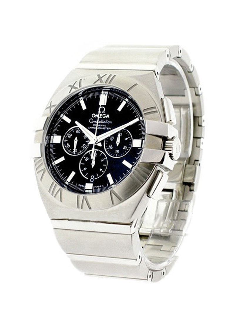 Omega Constellation Double Eagle Chronograph 41mm in Steel