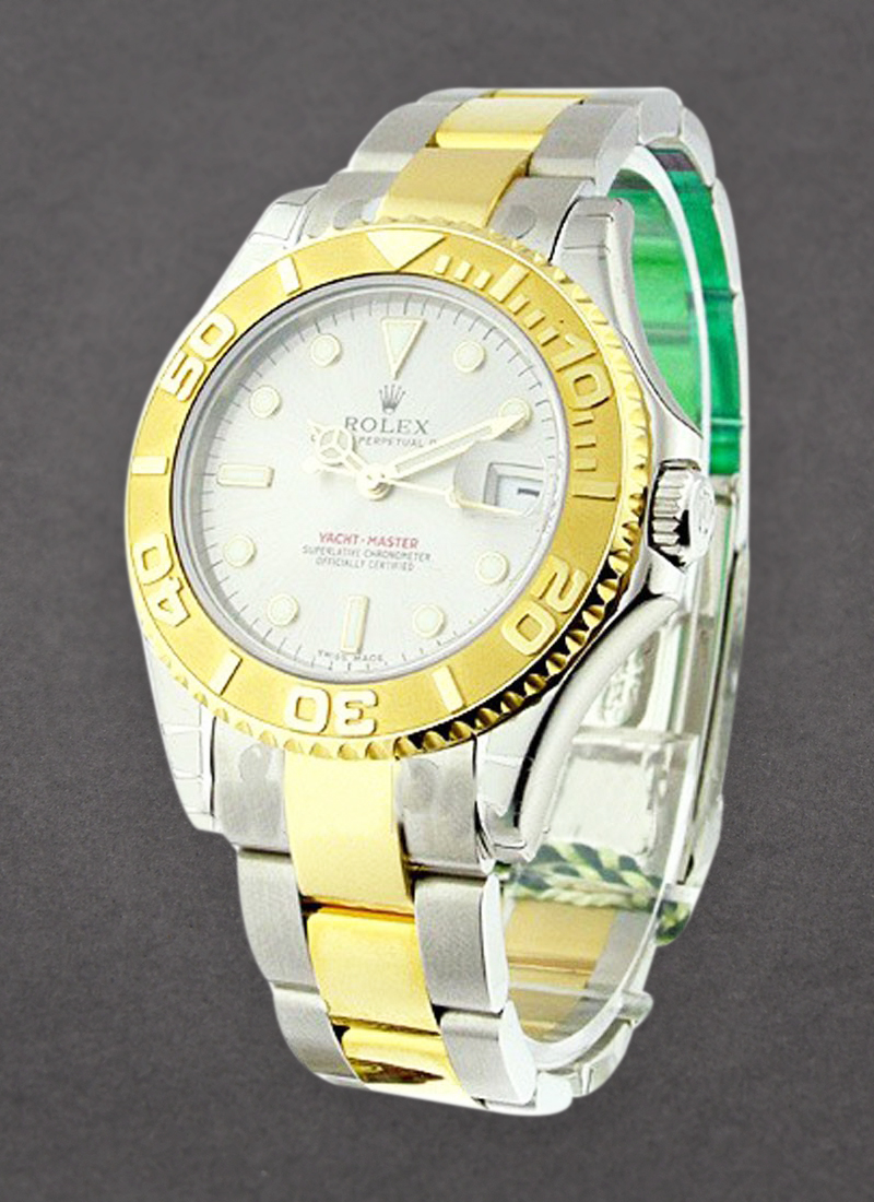 Rolex Unworn Yacht-Master in Steel with Yellow Gold Bezel