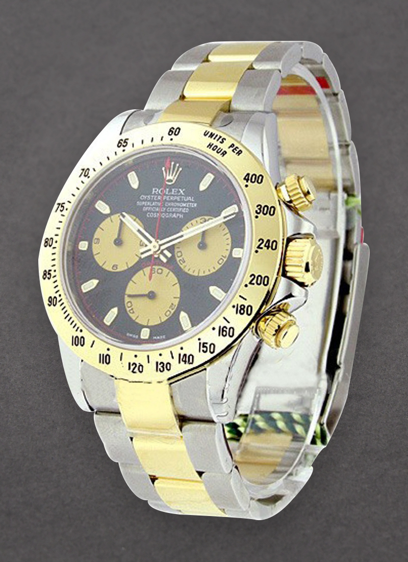 Rolex Unworn Daytona Cosmograph 2 Tone in Steel with Yellow Gold Bezel