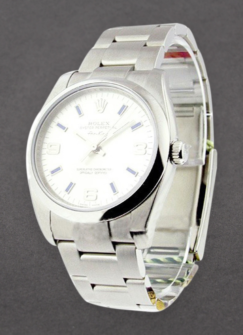 Rolex Unworn Air-King 34mmin Steel with Smooth Bezel