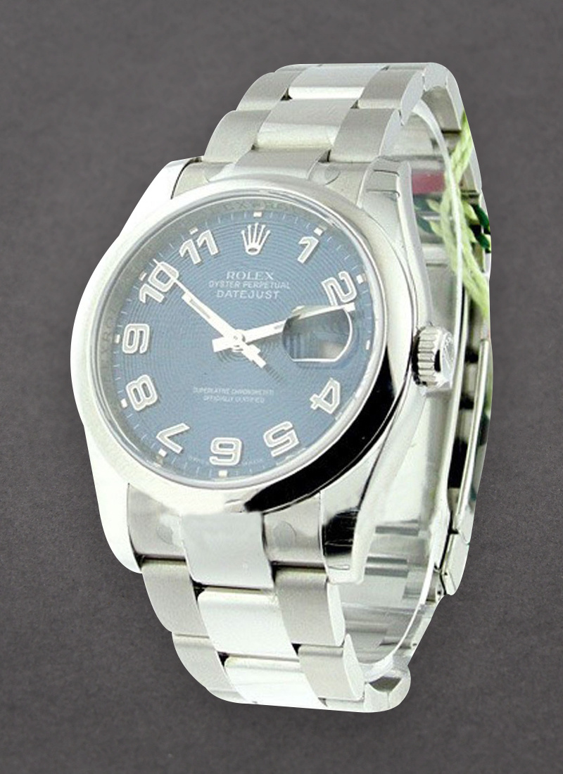 Rolex Unworn Datejust 36mm in Steel with Domed Bezel