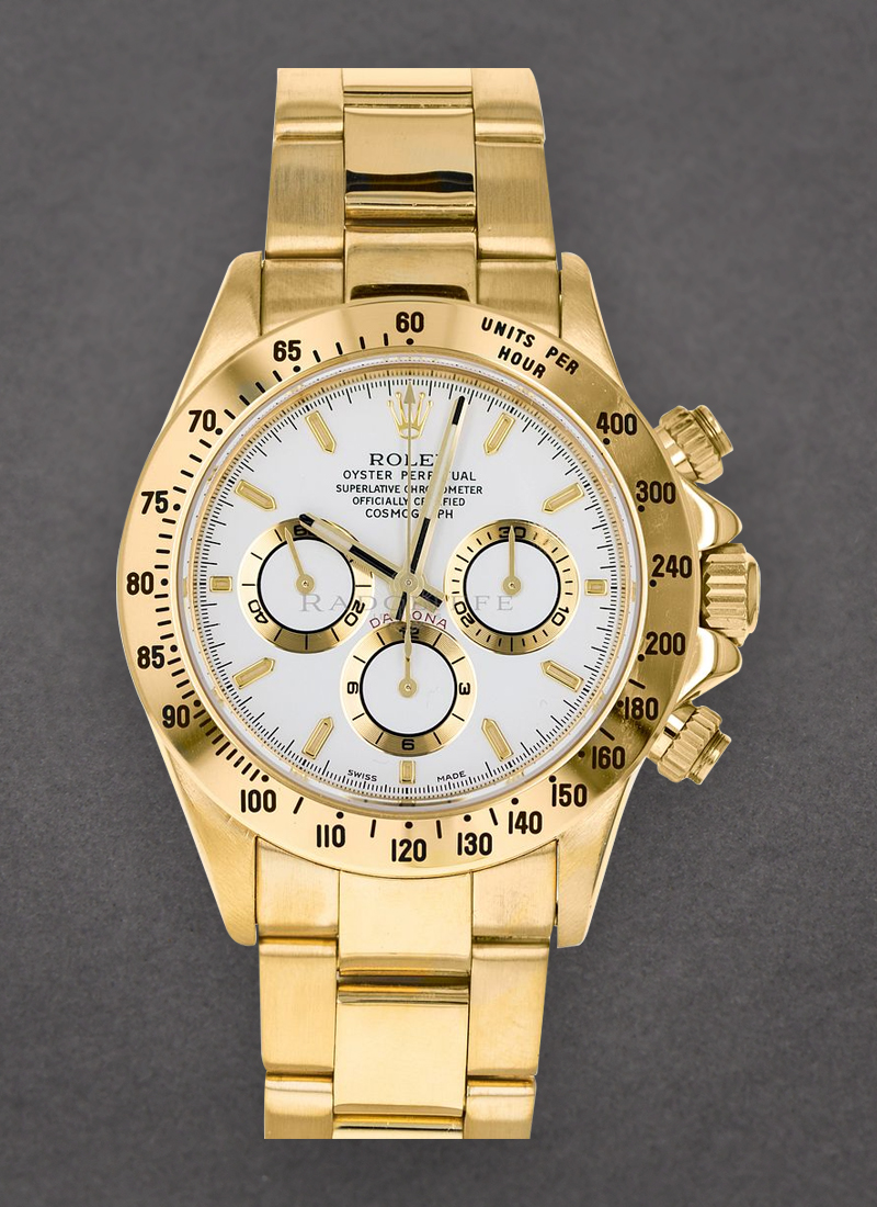 Pre-Owned Rolex Daytona - Yellow Gold  - Zenith Movement