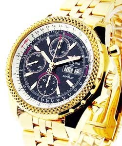 Bentley GT Chronograph in Rose Gold Rose Gold on Bracelet with Black Dial 