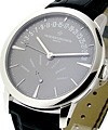 Patrimony Bi Retrograde Day Date in Platinum - Limited Edition Platinum on Strap with Grey Dial