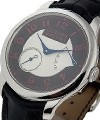Chronometre Souverain Platinum on Strap 