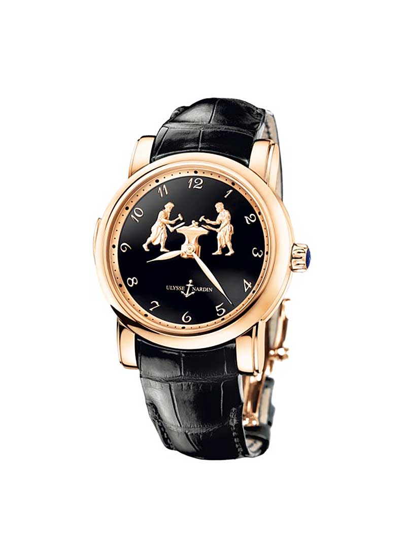 Ulysse Nardin Forgerons Minute Repeater 42mm in Rose Gold