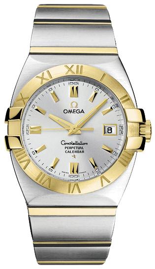 Omega Double Eagle Perpetual Calendar 35mm Automatic in Steel and Yellow Gold