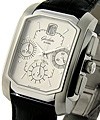 Karree Automatic Chronograph Date Steel on Strap with Silver Dial 