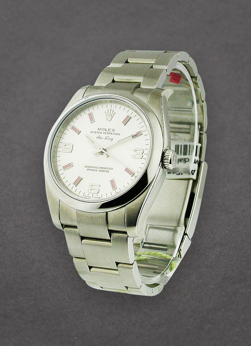 Rolex Unworn Air-King with Smooth Bezel - New Design