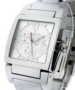 Instrumento Uno Chronographe Chrono No 2 Steel on Bracelet with Silver Dial