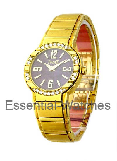 Piaget Lady's Polo Yellow Gold with Diamond Bezel