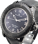 Fifty Fathoms Sport Dark Knight Steel on Strap with Black Dial Limited Edition