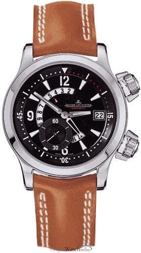 Master Compressor Dualmatic in Steel Steel on Strap with black dial