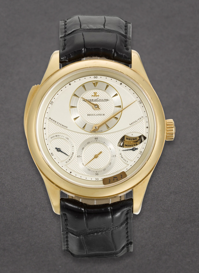 Jaeger - LeCoultre Master Grande Tradition Minute Repeater in Yellow Gold