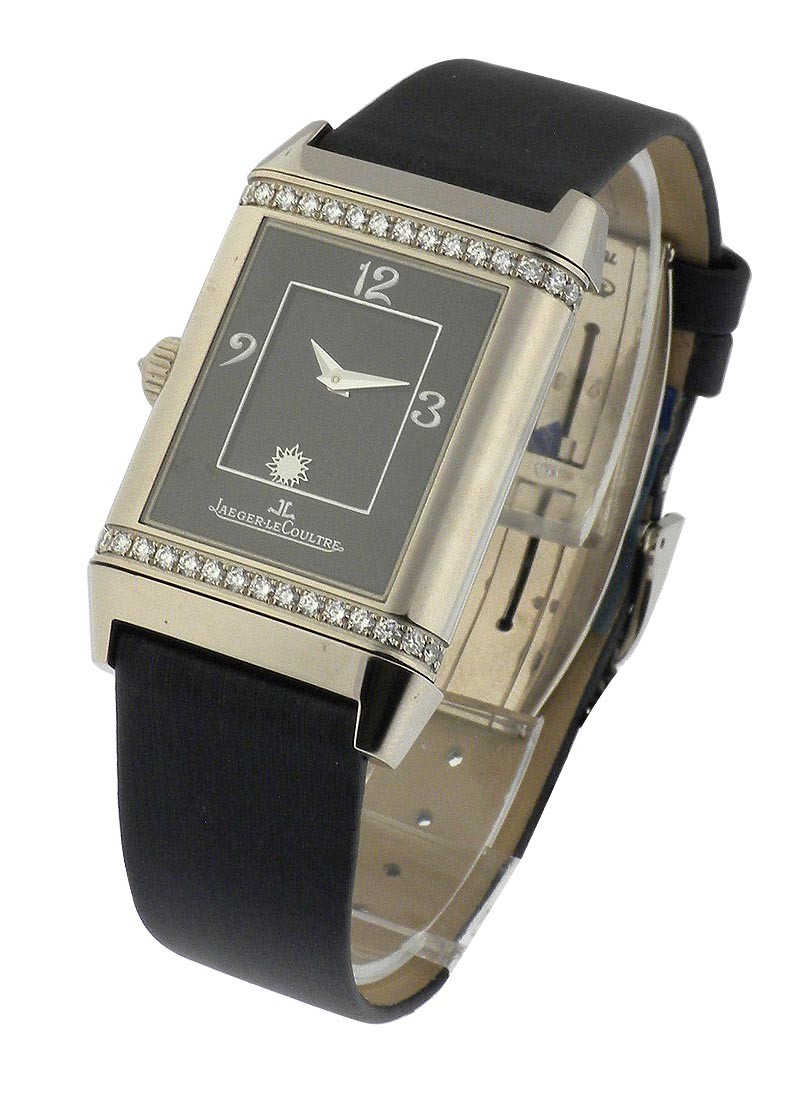 Jaeger - LeCoultre Lady's Reverso Duetto Duo in White Gold with Diamond