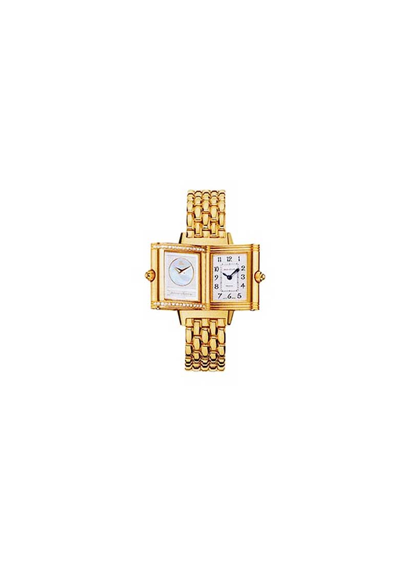 Jaeger - LeCoultre LeCoultre Reverso Duetto in Yellow Gold with Diamond