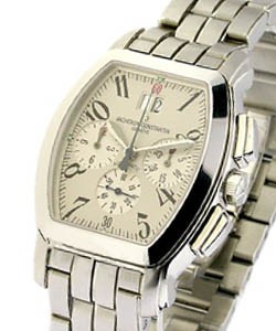 Royal Eagle Chronograph Steel on Bracelet with Silver Dial