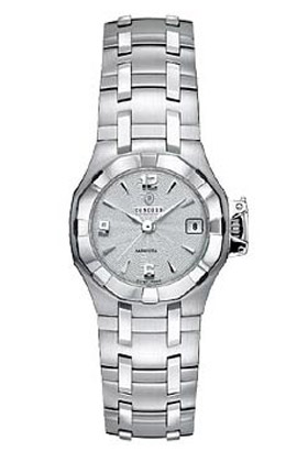Saratoga Mini 24mm in Steel on Steel  Bracelet with Silver Dial