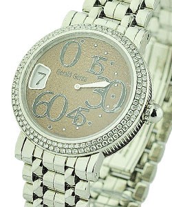Retro Classic with Diamond Bezel Steel on Bracelet with Brown Dial