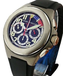 Laureato BMW Evo Flyback Chronograph In Titanium On Black Rubber Strap with Black Dial - Ltd to 150 pcs