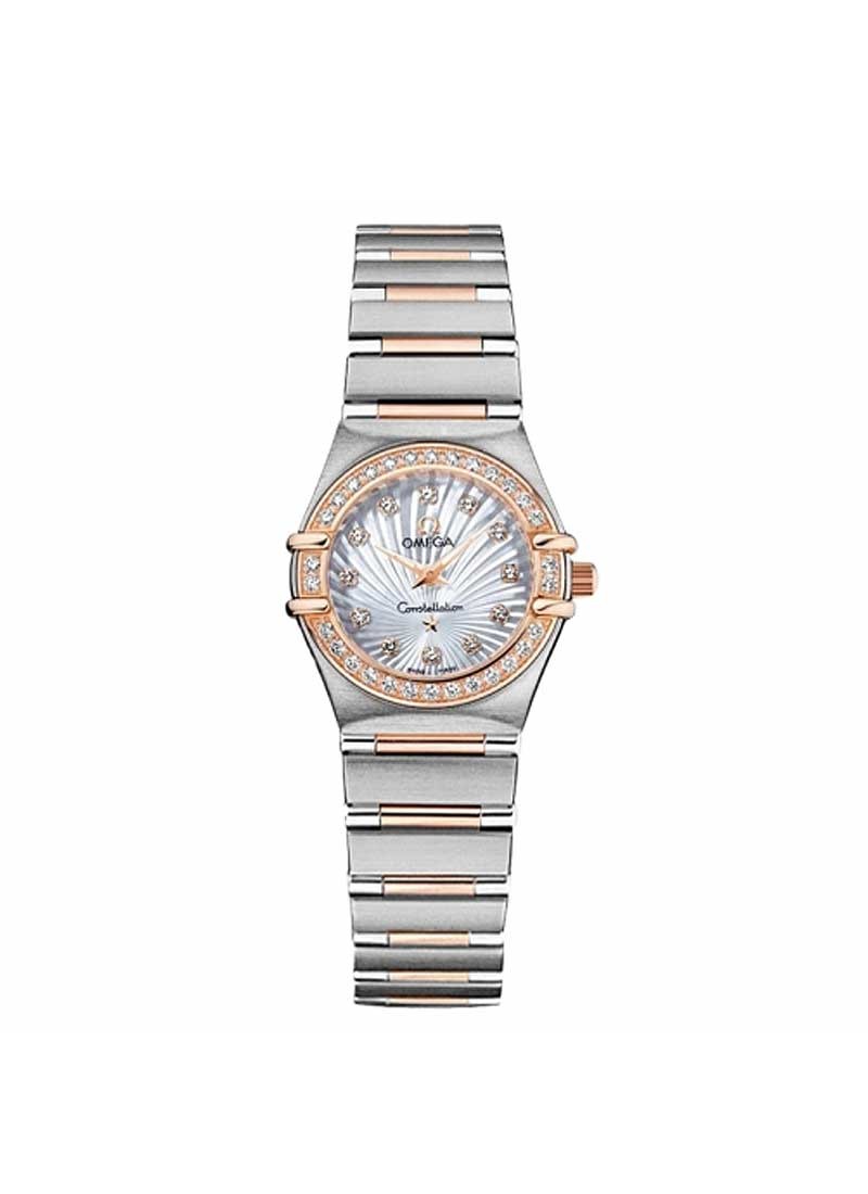 Omega Constellation 95 in 2-Tone with Diamond Bezel