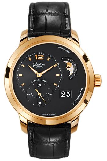 Glashutte PanomaticLunar XL 42mm Automatic in Rose Gold