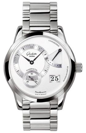 Glashutte PanoMaticReserve 39.4 in Stainless Steel