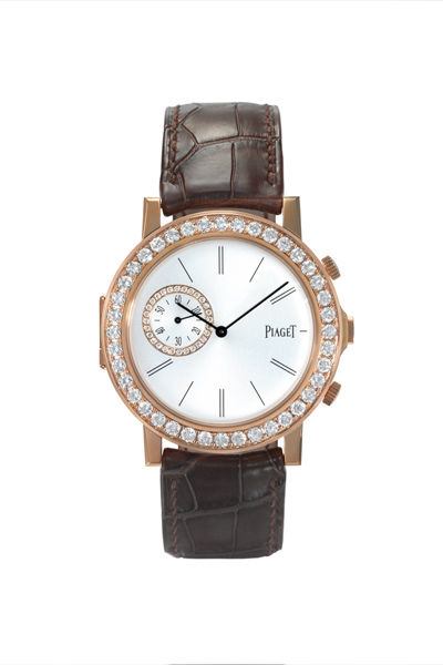Piaget Altiplano Double Jeu in Rose Gold with Diamond Bezel