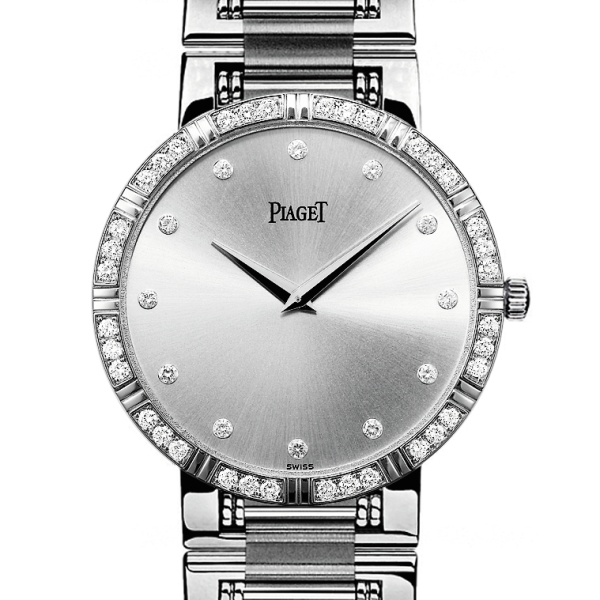 Piaget Dancer in White Gold with Diamond Bezel 