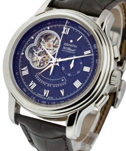 Chronomaster XXT Open El Primero  Steel on Strap with Brown Dial 