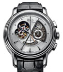 Chronomaster XXT Open Grande Date Steel on Strap with Silver Dial