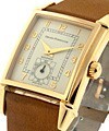 Vintage 45 - Petite Seconde in Rose Gold Rose Gold on Strap with Silver Dial