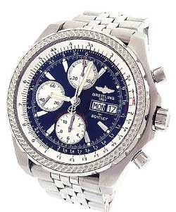 Bentley Collection GT Chronograph in Steel on Stainless Steel Braclet with Black Dial
