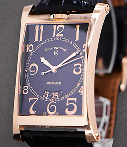 Imperator Automatic in Rose Gold  with Black Dial