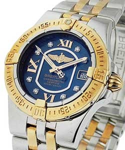 Lady's Starliner in 2-Tone 2 Tone with Blue Diamond Dial 
