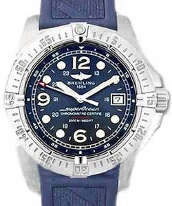 Superocean Steelfish X-Plus Steel on Strap with Blue Dial