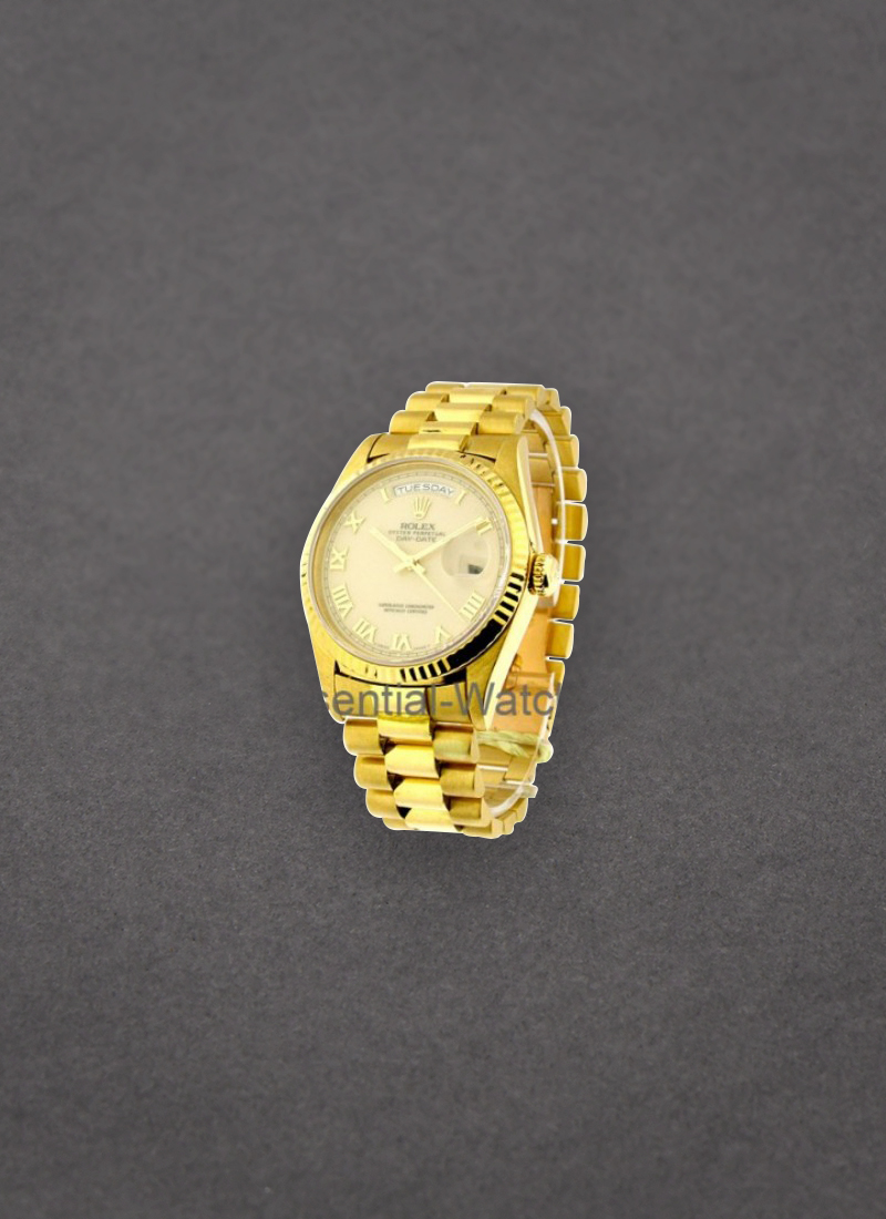 Pre-Owned Rolex Day-Date - President - Yellow Gold - 36mm - Fluted Bezel 